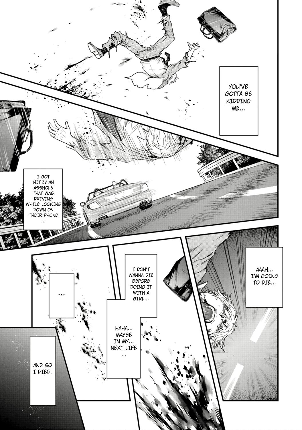 Tensei Shitara Ken deshita Chapter 2 page 1 - Chapter 2: I Became a Sword