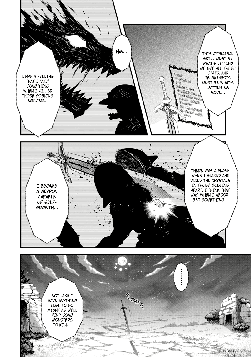 Tensei Shitara Ken deshita Chapter 2 page 10 - Chapter 2: I Became a Sword