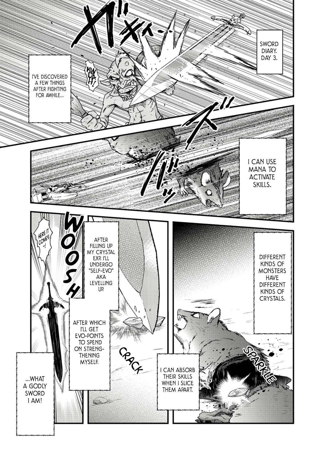 Tensei Shitara Ken deshita Chapter 2 page 11 - Chapter 2: I Became a Sword