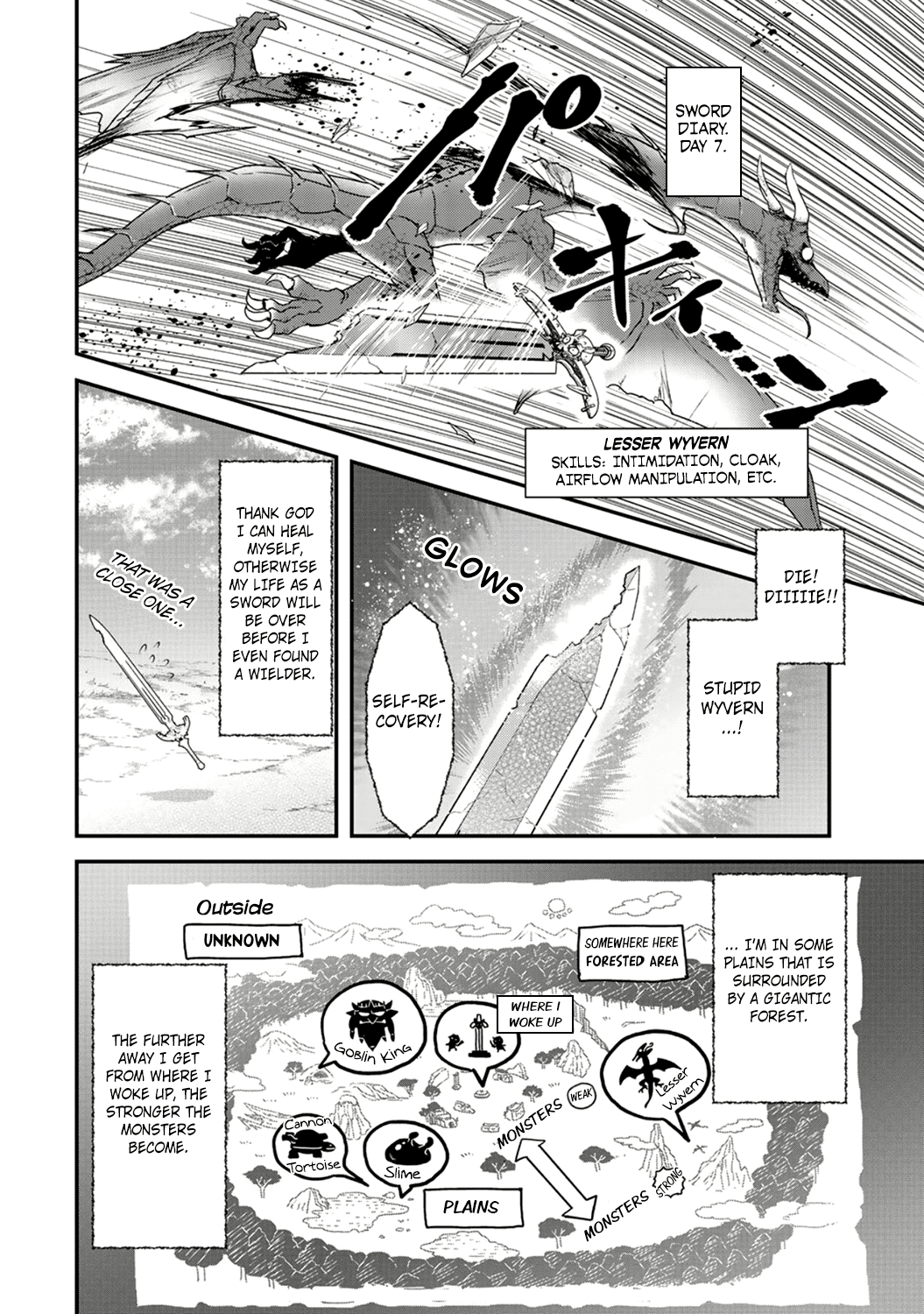 Tensei Shitara Ken deshita Chapter 2 page 14 - Chapter 2: I Became a Sword