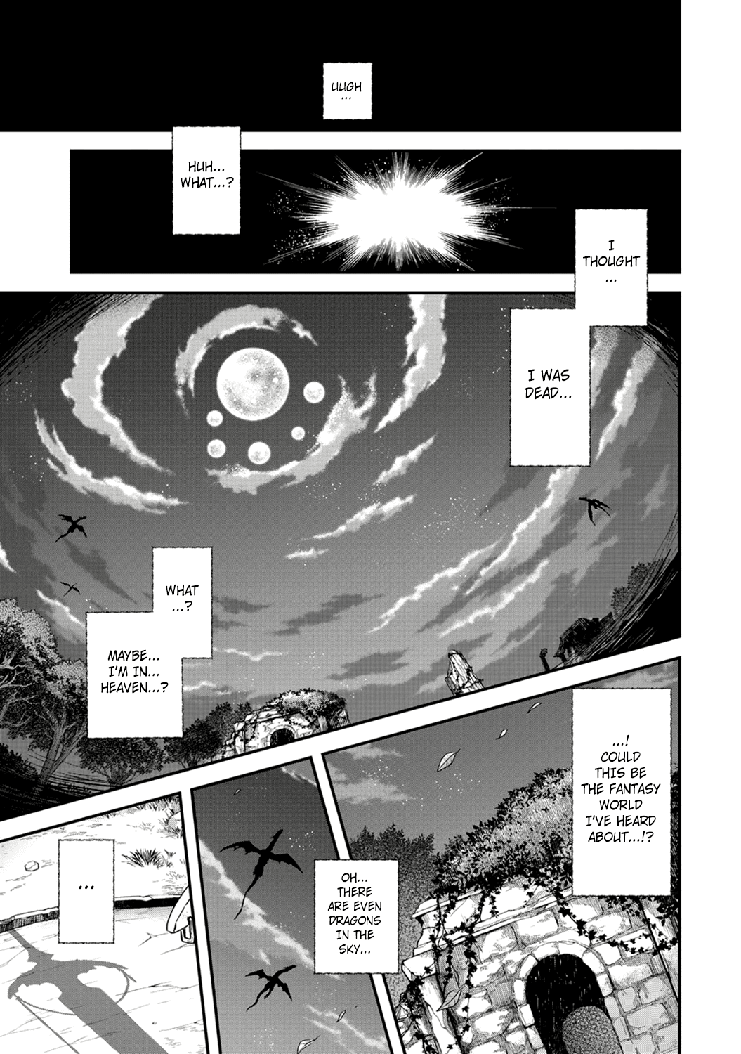 Tensei Shitara Ken deshita Chapter 2 page 3 - Chapter 2: I Became a Sword
