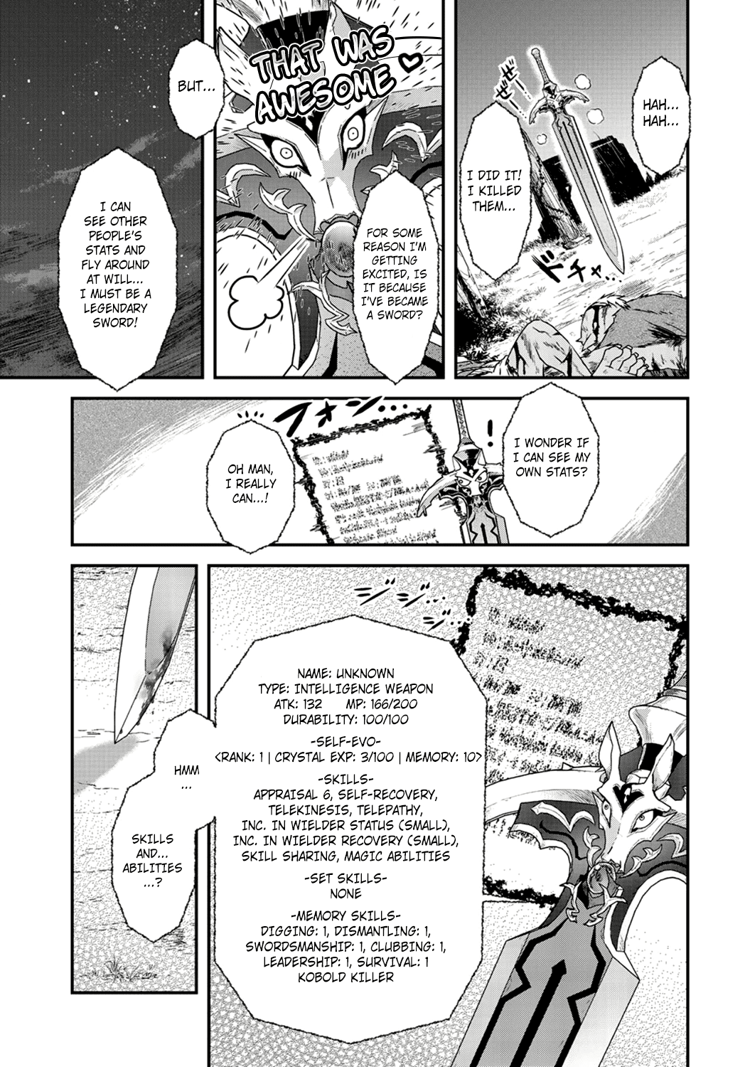 Tensei Shitara Ken deshita Chapter 2 page 9 - Chapter 2: I Became a Sword