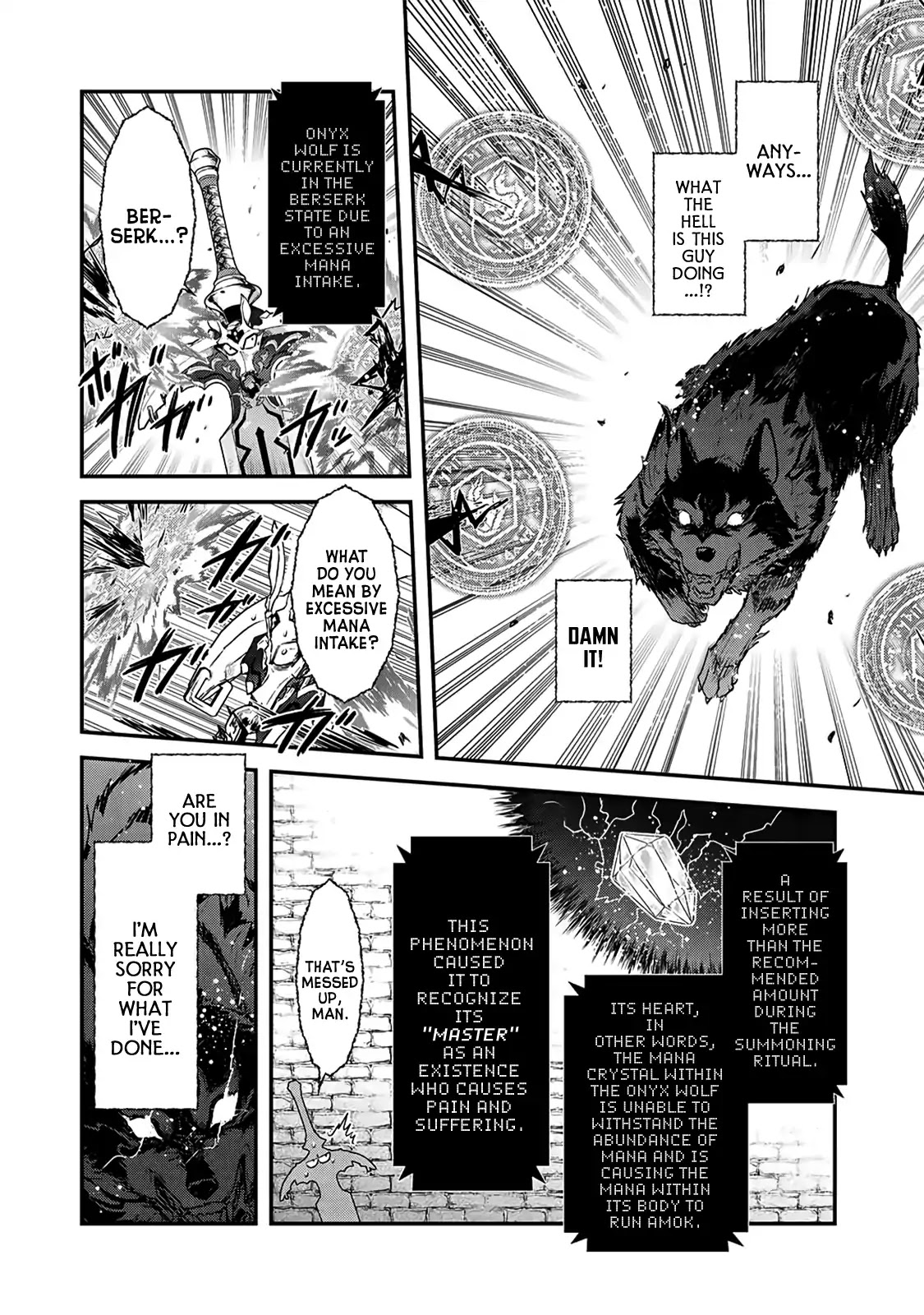 Tensei Shitara Ken deshita Chapter 22 page 19 - Chapter 22: Demonic Wolf Summoning