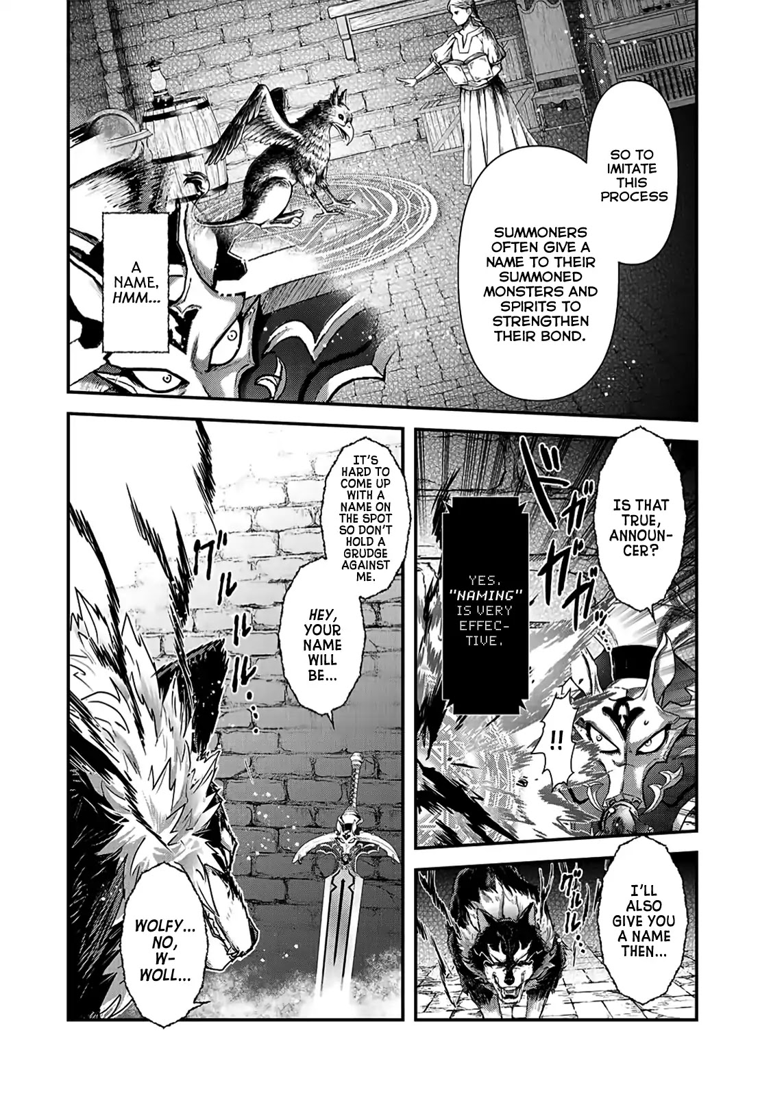 Tensei Shitara Ken deshita Chapter 22 page 21 - Chapter 22: Demonic Wolf Summoning