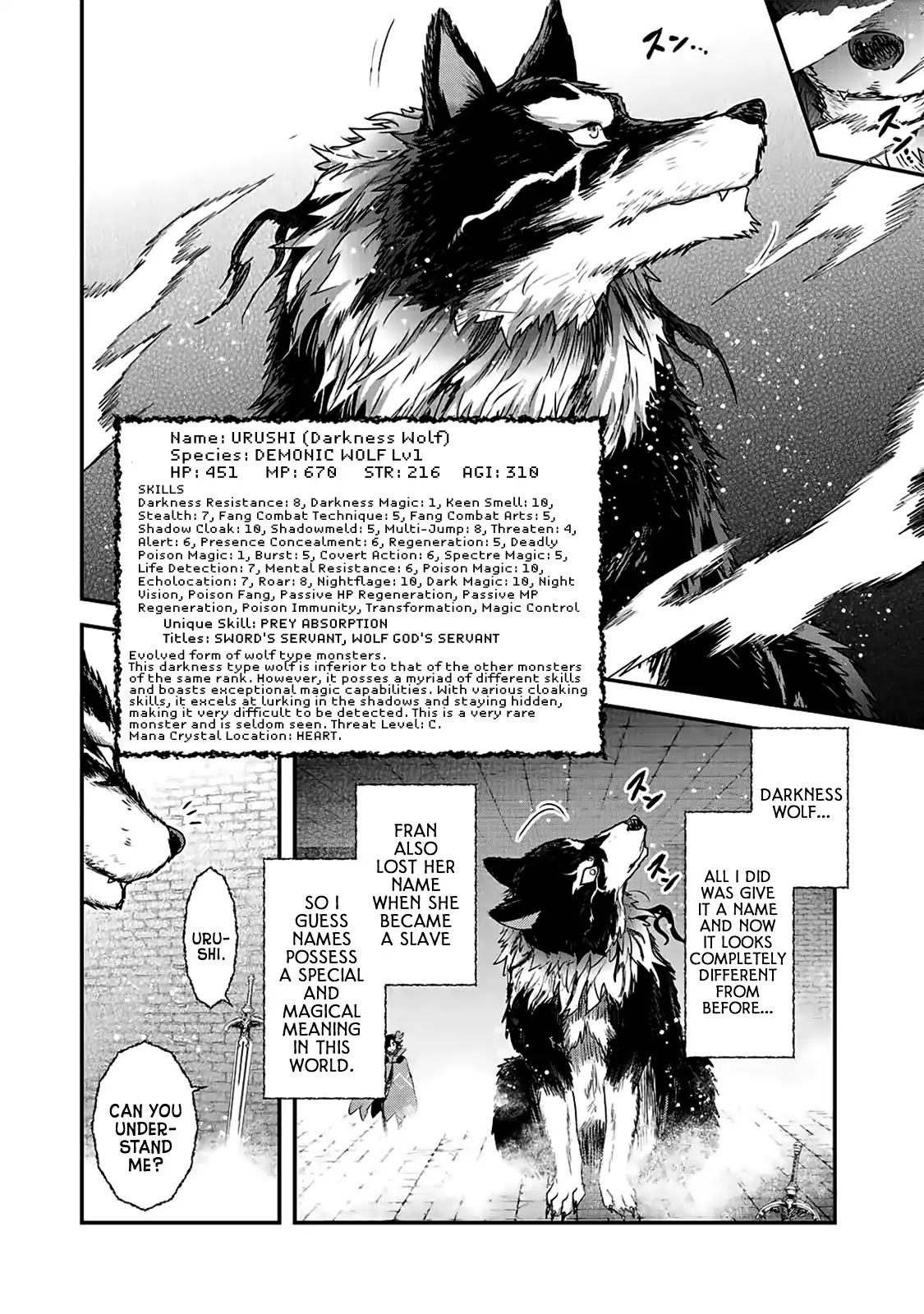 Tensei Shitara Ken deshita Chapter 22 page 25 - Chapter 22: Demonic Wolf Summoning