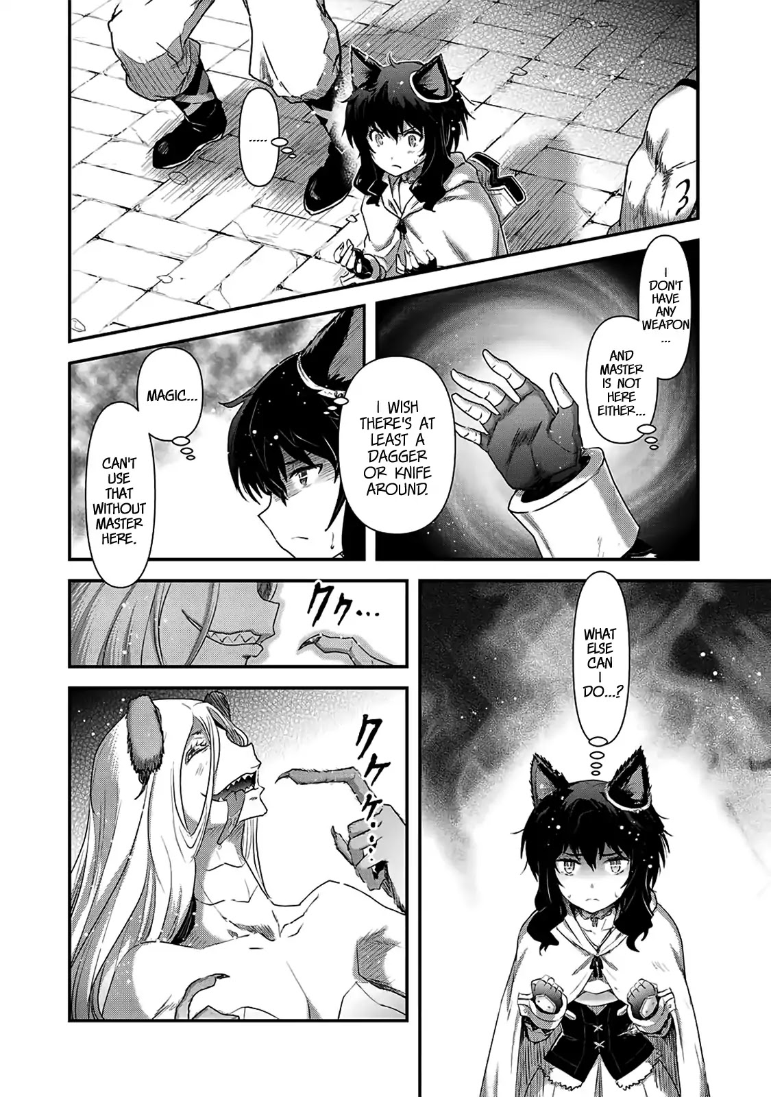Tensei Shitara Ken deshita Chapter 22 page 4 - Chapter 22: Demonic Wolf Summoning