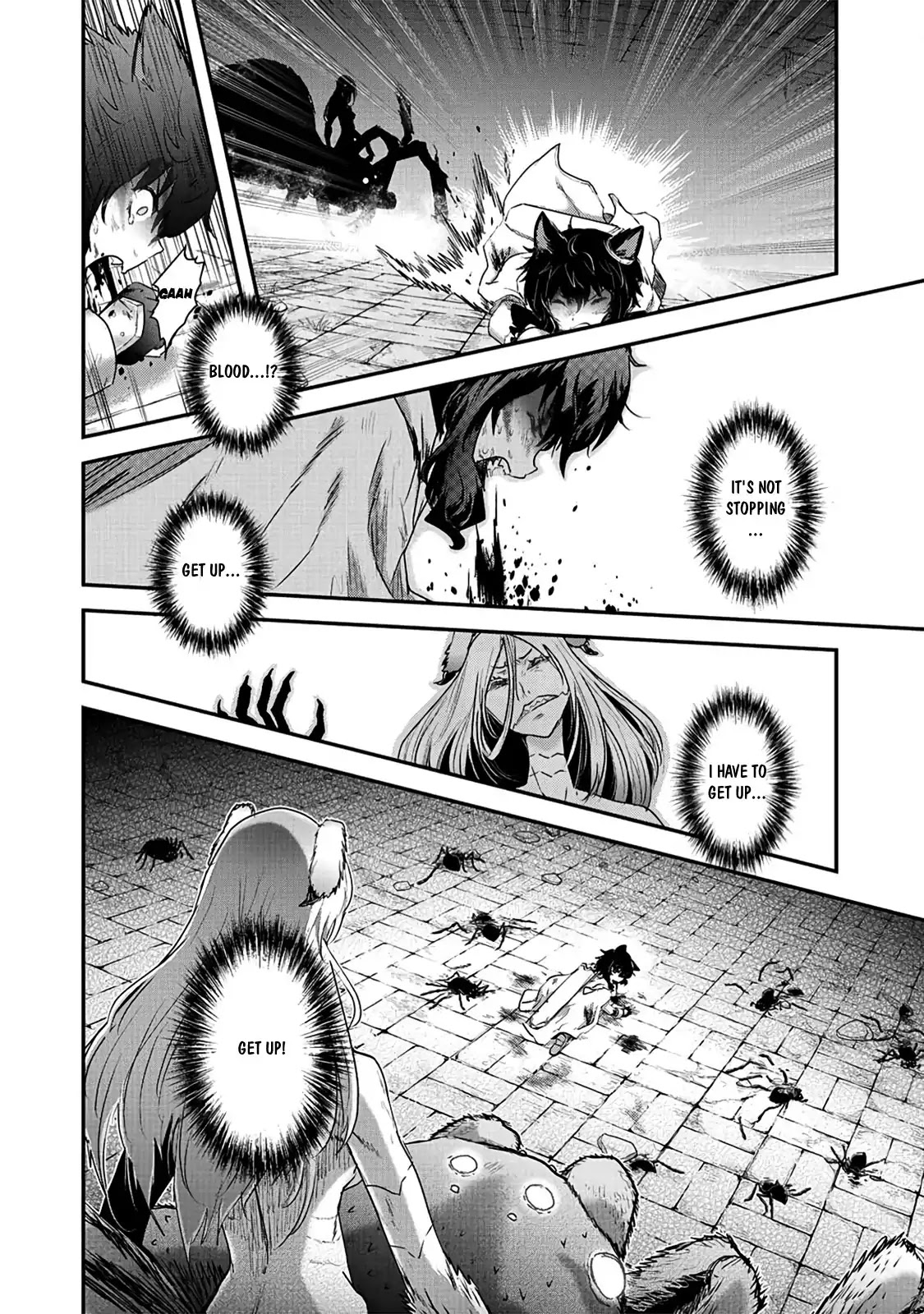 Tensei Shitara Ken deshita Chapter 23 page 17 - Chapter 23: Licks of Fluffiness