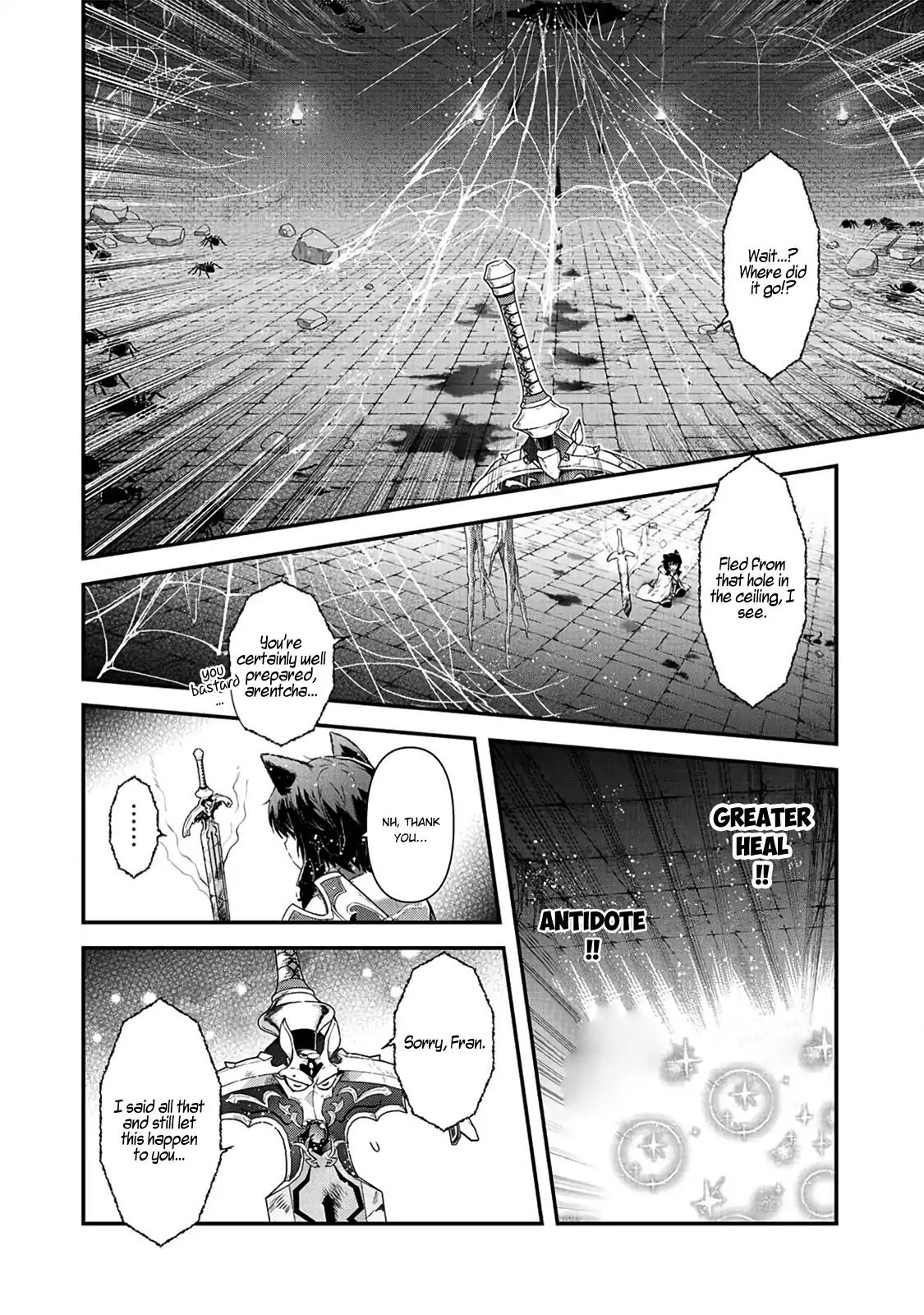 Tensei Shitara Ken deshita Chapter 23 page 22 - Chapter 23: Licks of Fluffiness