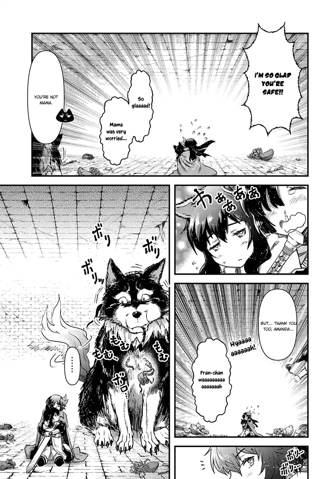 Tensei Shitara Ken deshita Chapter 23 page 25 - Chapter 23: Licks of Fluffiness