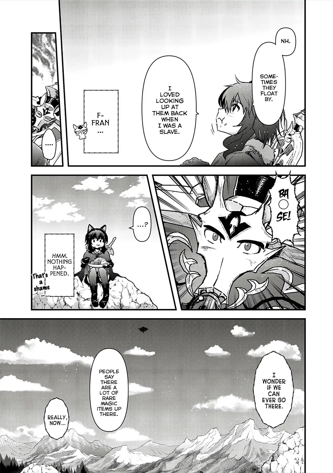 Tensei Shitara Ken deshita Chapter 28 page 7 - Chapter 28: To The Sky