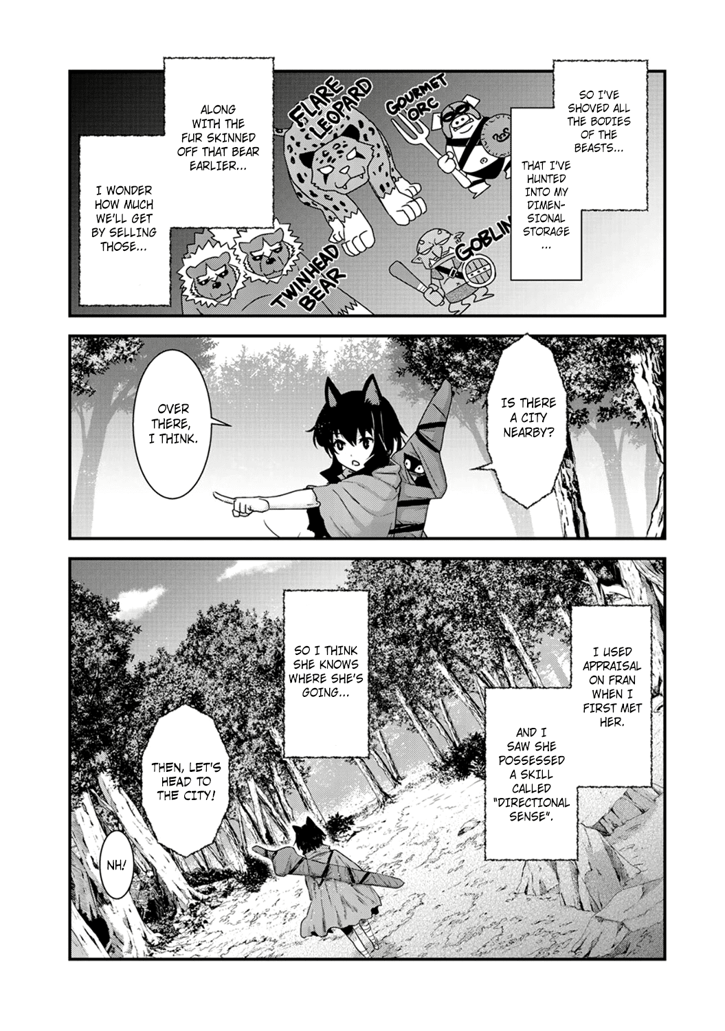 Tensei Shitara Ken deshita Chapter 3 page 13 - Chapter 3: Towards The City