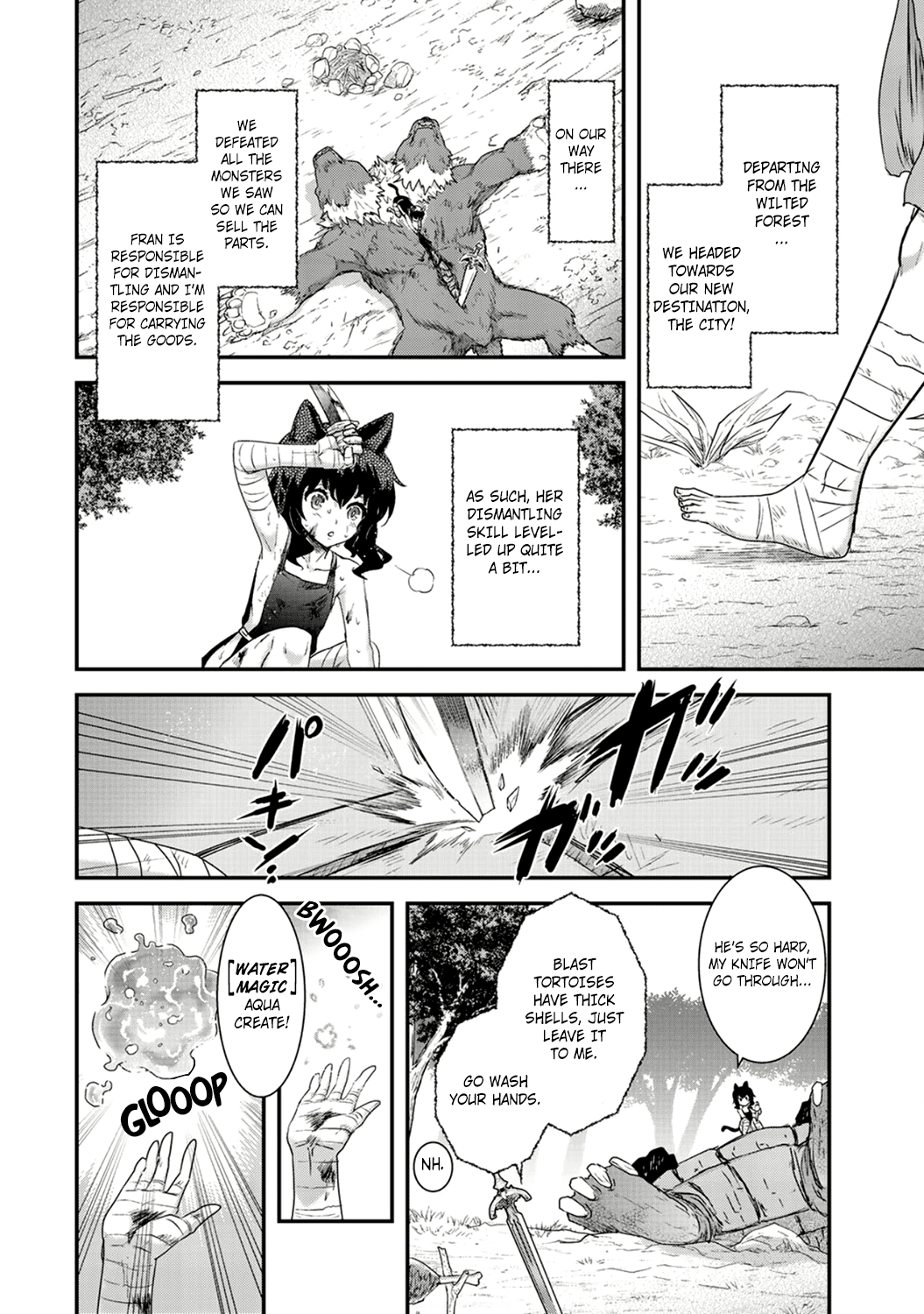 Tensei Shitara Ken deshita Chapter 3 page 14 - Chapter 3: Towards The City