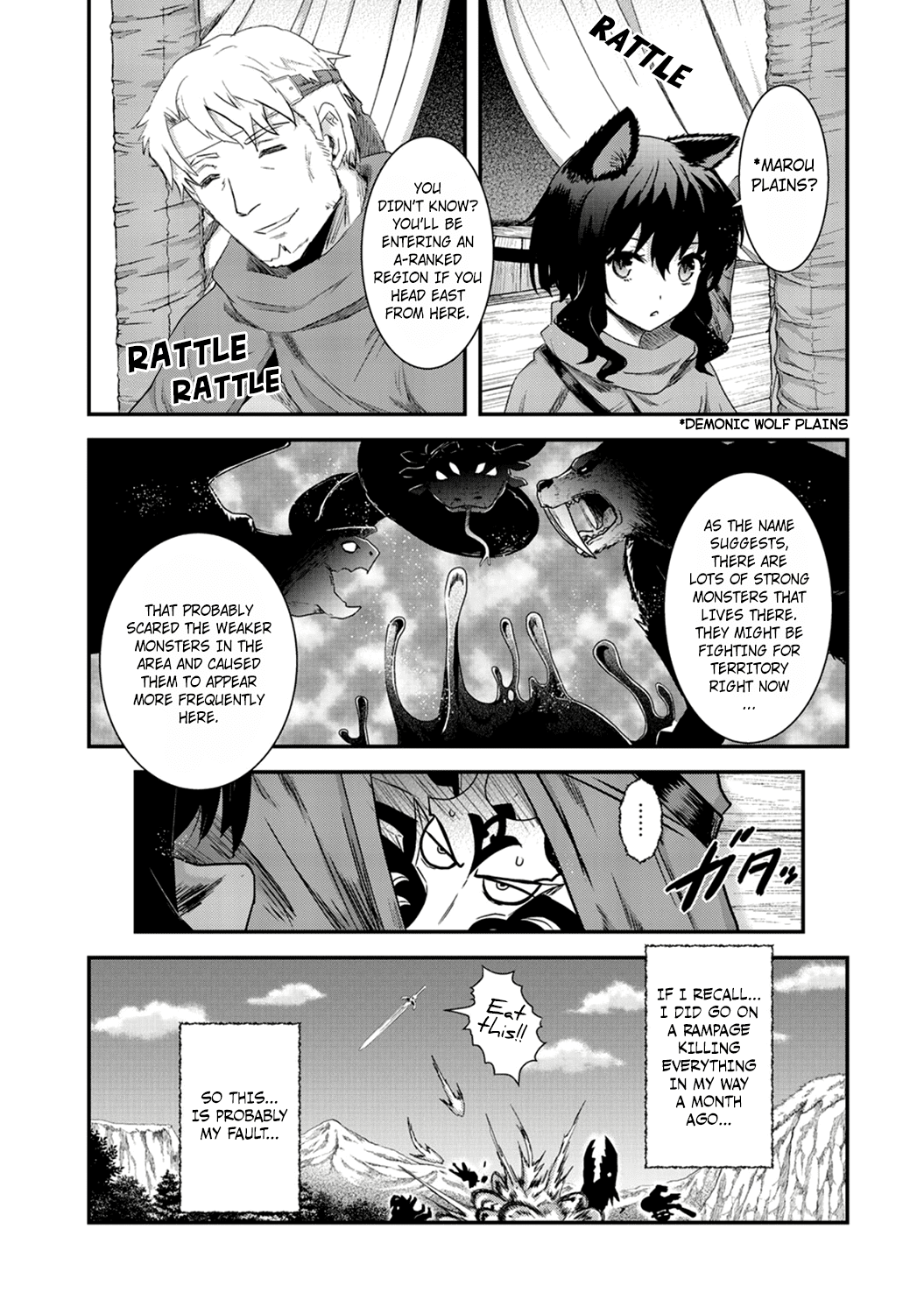 Tensei Shitara Ken deshita Chapter 3 page 25 - Chapter 3: Towards The City