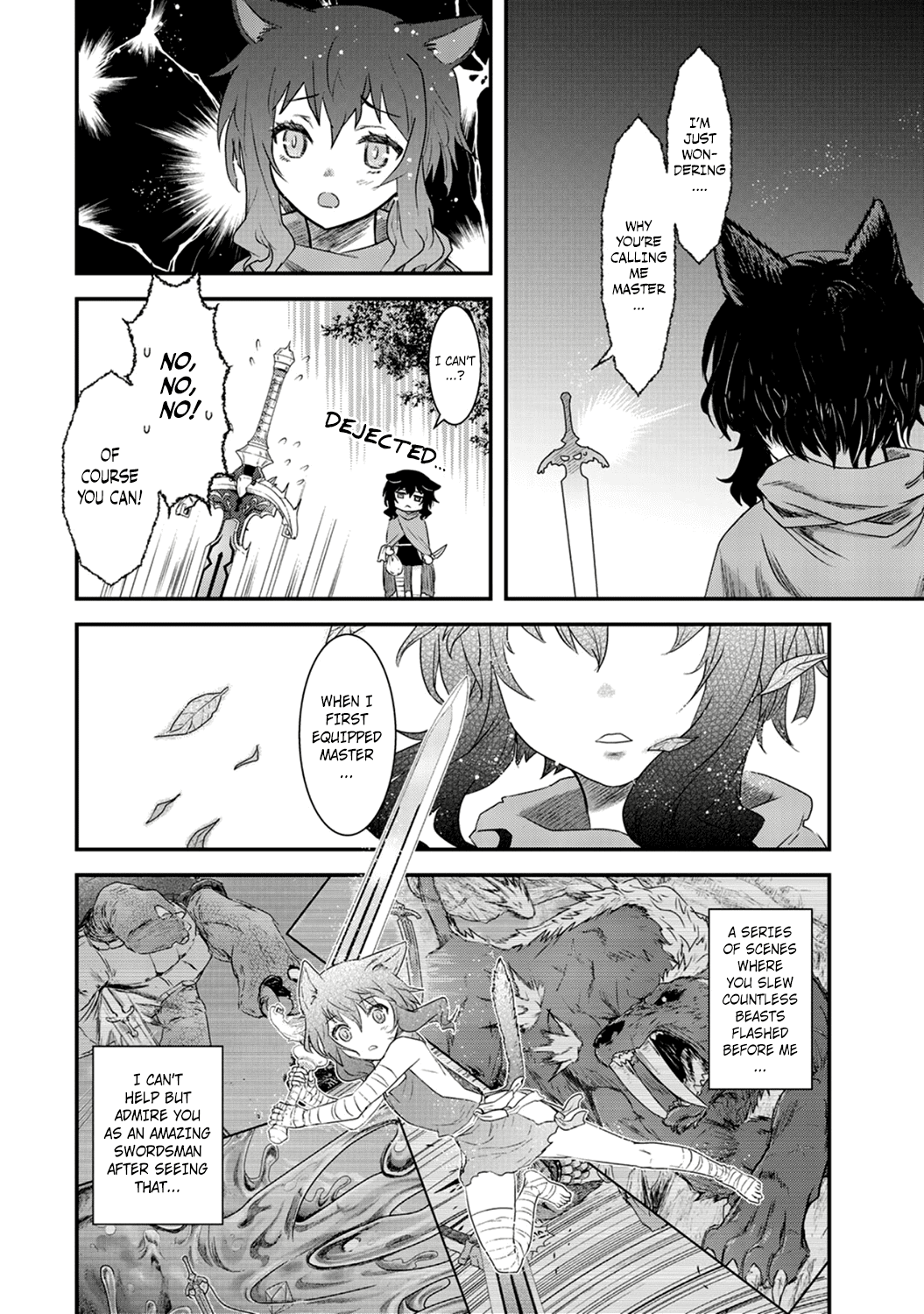 Tensei Shitara Ken deshita Chapter 3 page 4 - Chapter 3: Towards The City