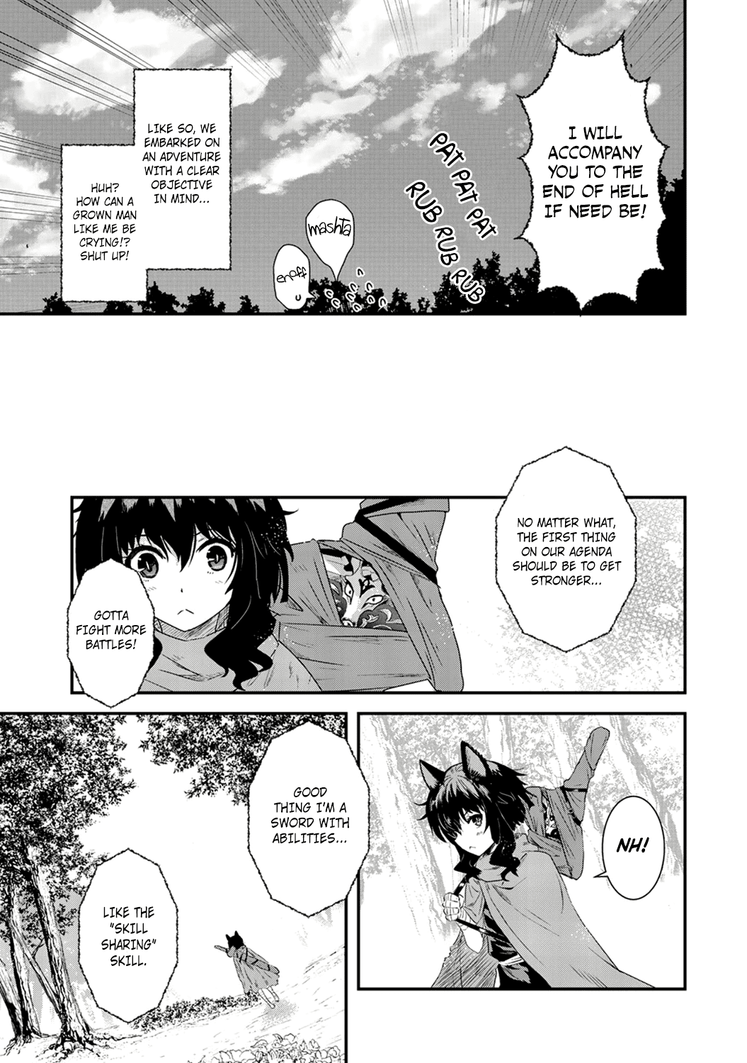 Tensei Shitara Ken deshita Chapter 3 page 9 - Chapter 3: Towards The City