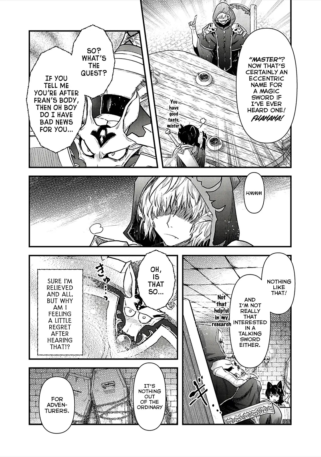 Tensei Shitara Ken deshita Chapter 30 page 13 - Chapter 30: "Deathbringer" The Necromancer