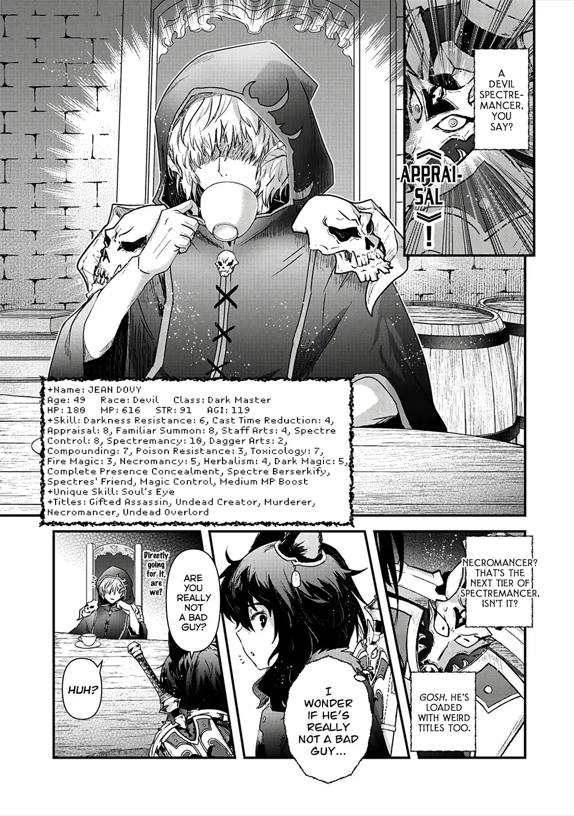 Tensei Shitara Ken deshita Chapter 30 page 4 - Chapter 30: "Deathbringer" The Necromancer