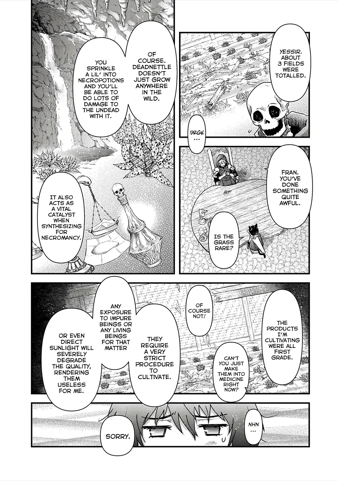 Tensei Shitara Ken deshita Chapter 30 page 8 - Chapter 30: "Deathbringer" The Necromancer
