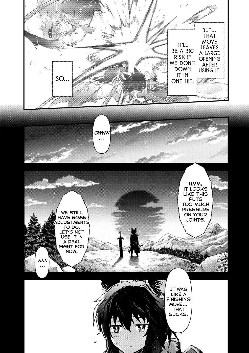 Tensei Shitara Ken deshita Chapter 34.2 page 26 - Chapter 34.2: Dark Knight