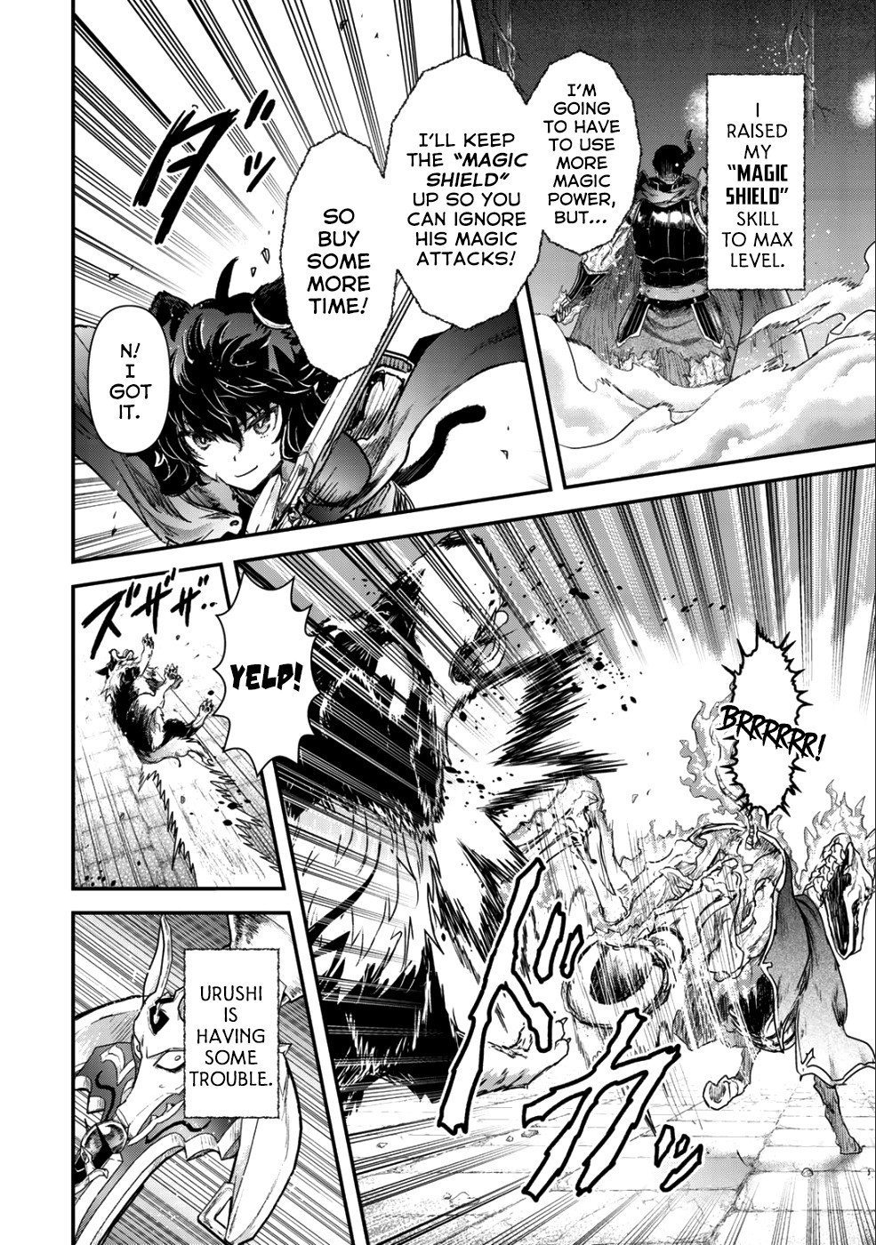 Tensei Shitara Ken deshita Chapter 34.2 page 7 - Chapter 34.2: Dark Knight