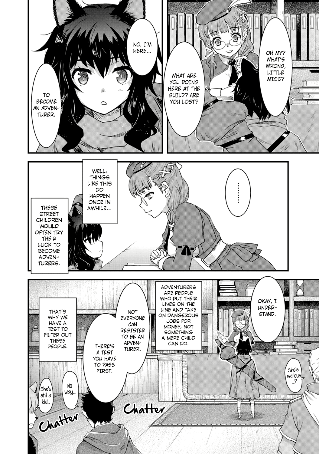 Tensei Shitara Ken deshita Chapter 4 page 10 - Chapter 4: Fran Becomes an Adventurer