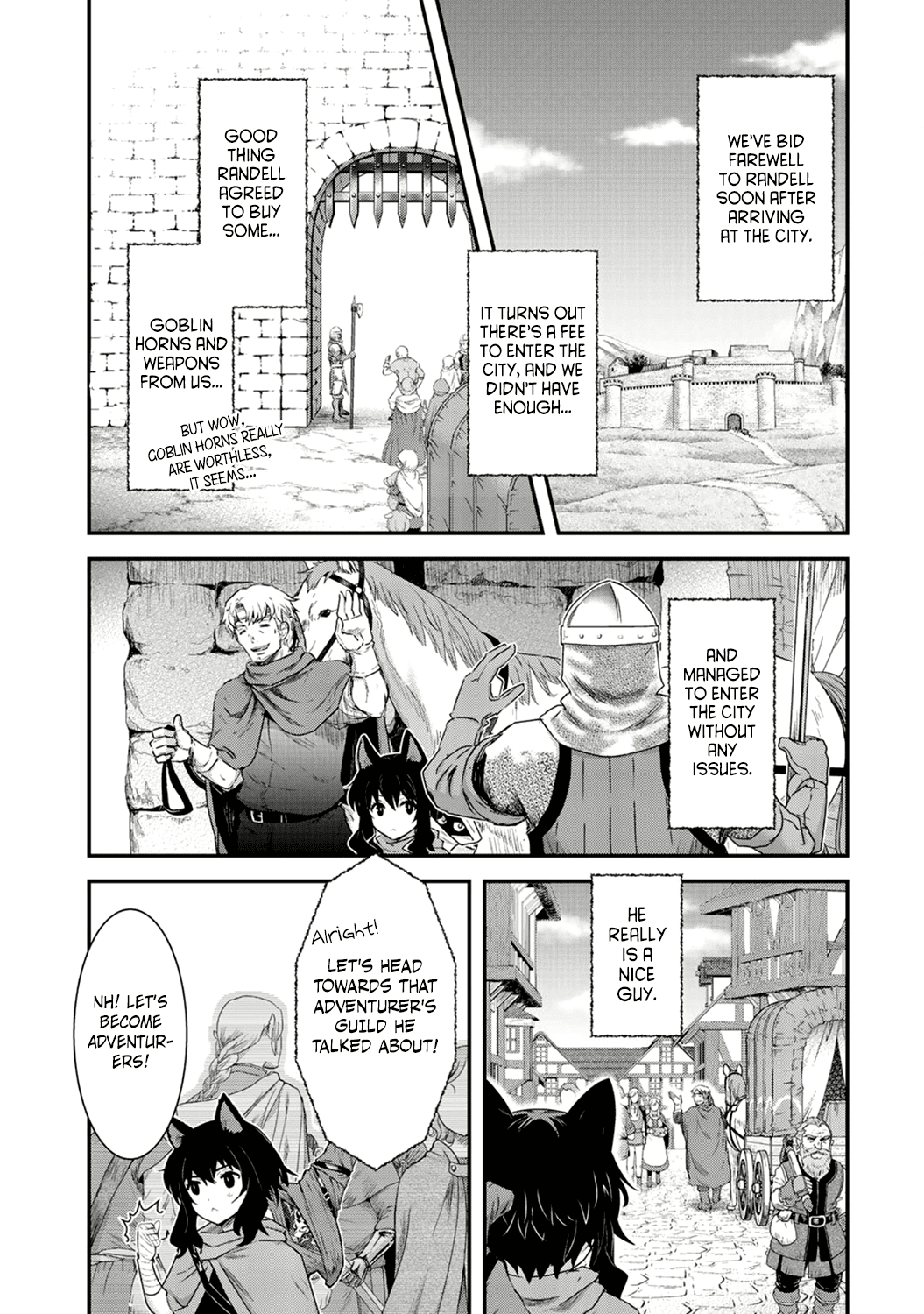 Tensei Shitara Ken deshita Chapter 4 page 3 - Chapter 4: Fran Becomes an Adventurer