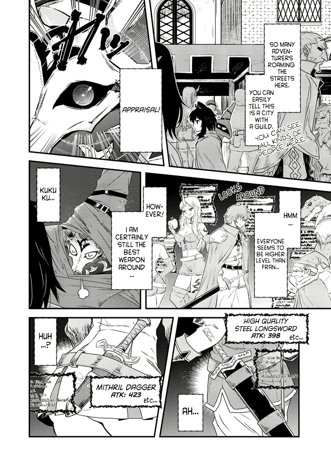 Tensei Shitara Ken deshita Chapter 4 page 4 - Chapter 4: Fran Becomes an Adventurer