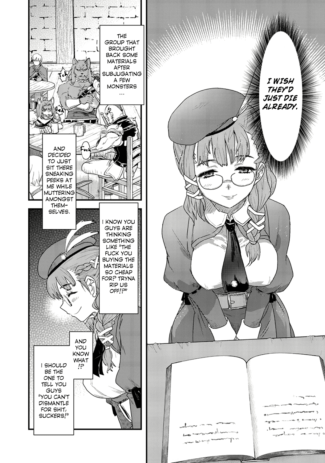 Tensei Shitara Ken deshita Chapter 4 page 8 - Chapter 4: Fran Becomes an Adventurer