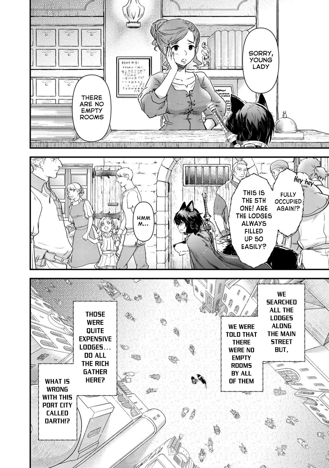 Tensei Shitara Ken deshita Chapter 41 page 6 - Chapter 41: Port City Darth