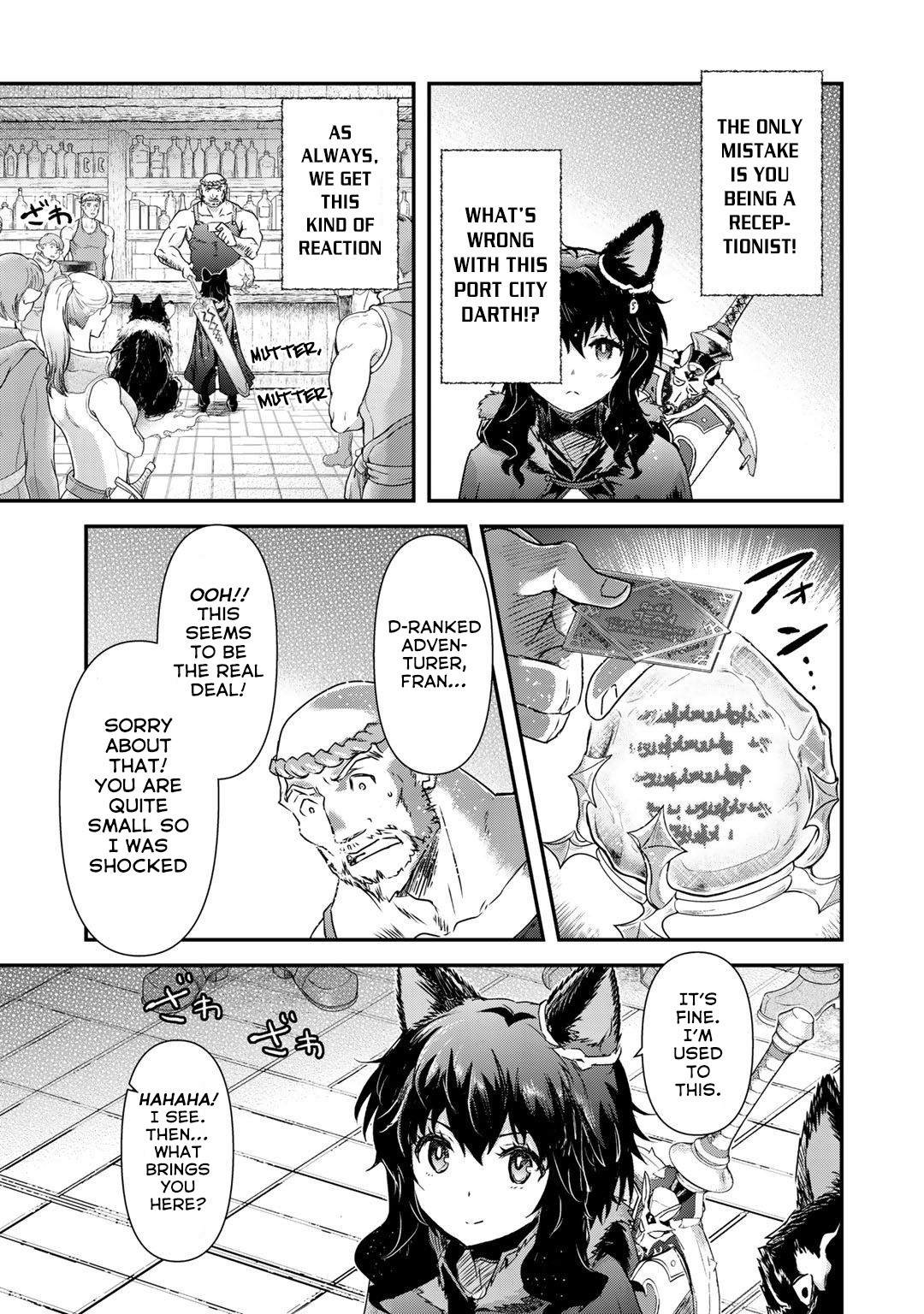 Tensei Shitara Ken deshita Chapter 41 page 9 - Chapter 41: Port City Darth