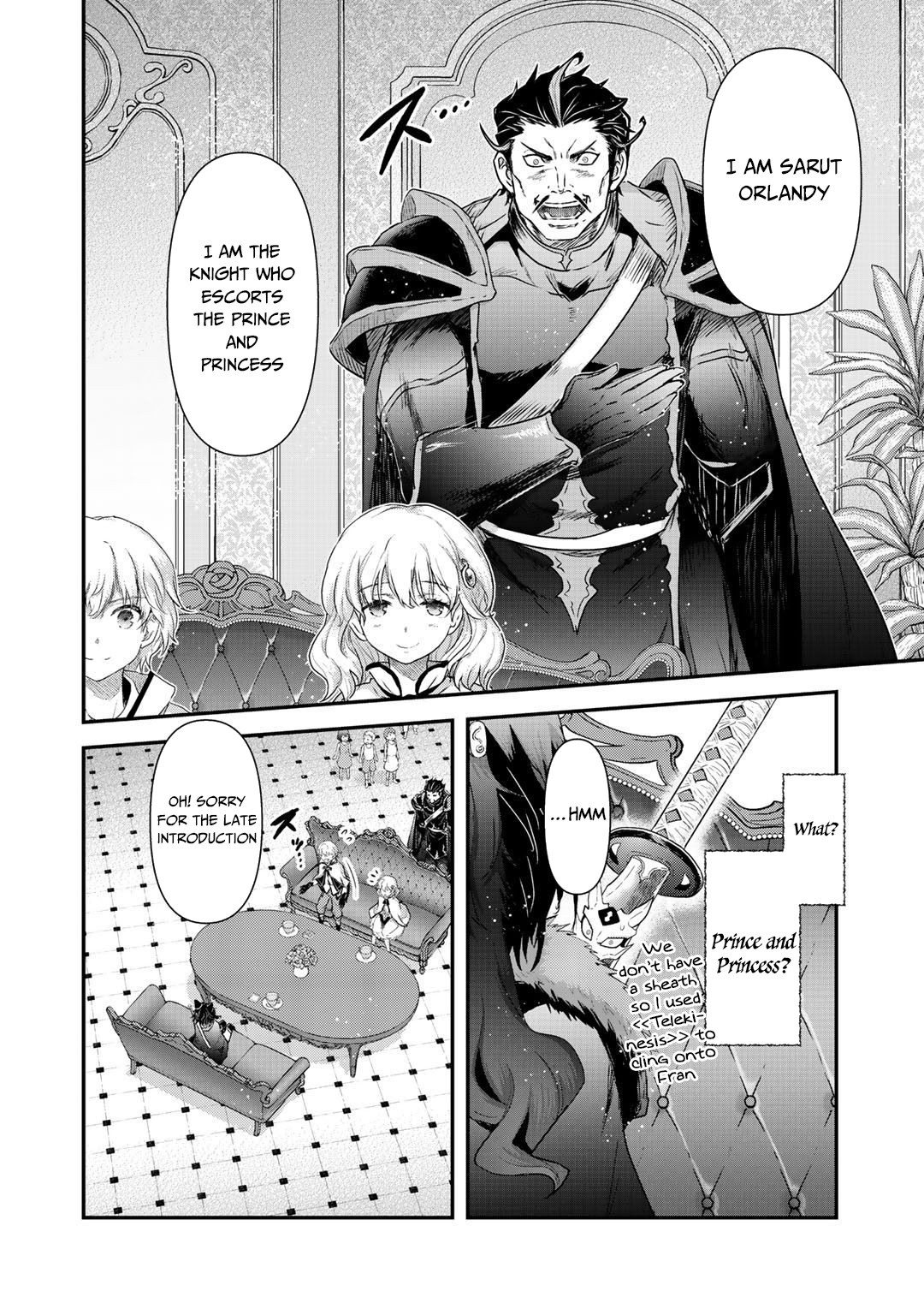 Tensei Shitara Ken deshita Chapter 42.2 page 14 - Chapter 42.2: Fran and the Twins, Part 2