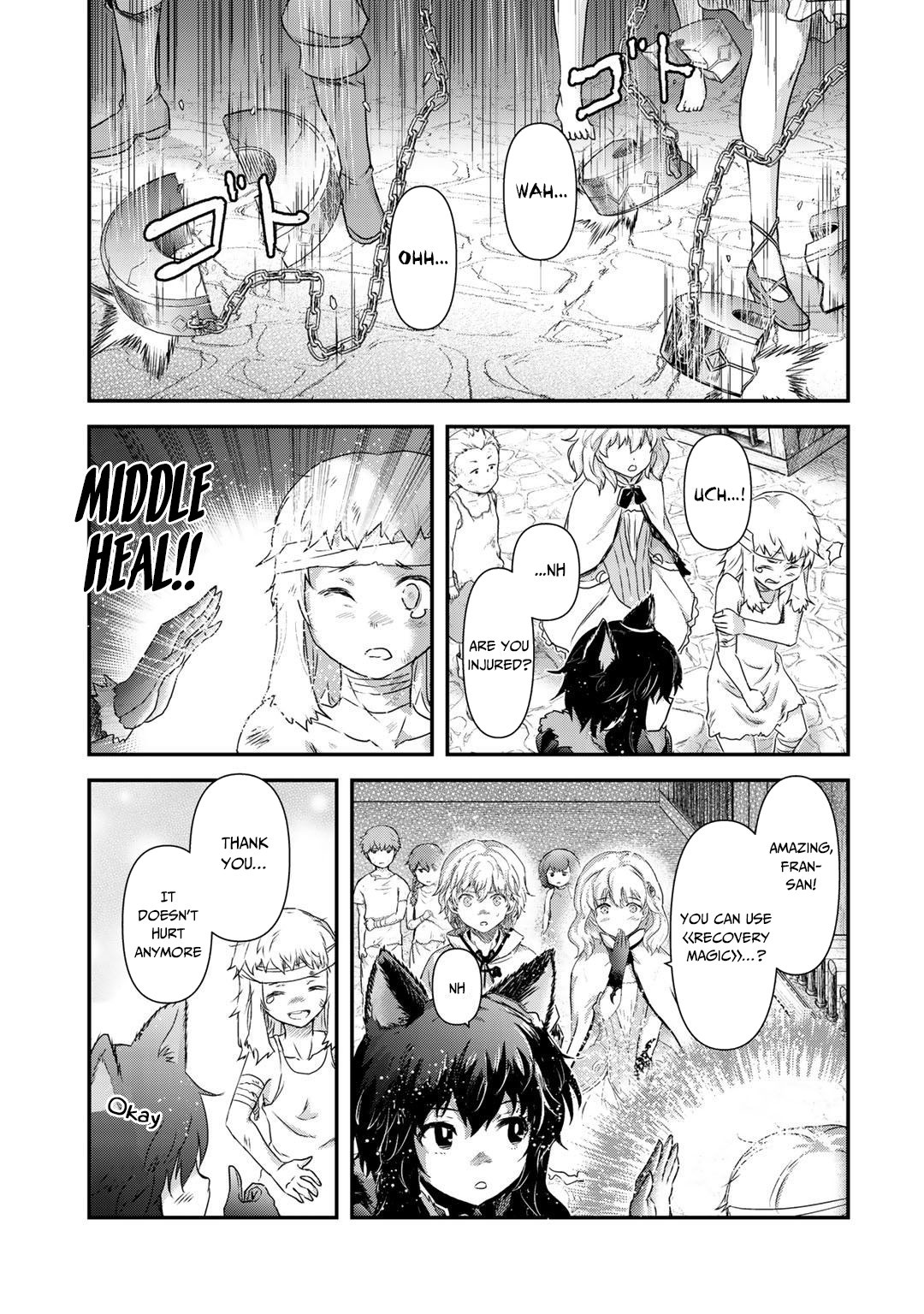 Tensei Shitara Ken deshita Chapter 42.2 page 5 - Chapter 42.2: Fran and the Twins, Part 2