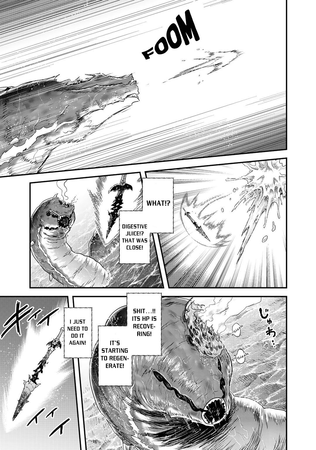 Tensei Shitara Ken deshita Chapter 44 page 16 - Chapter 44: The Nuisance of the Sea
