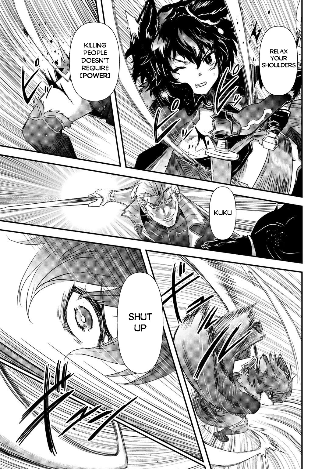Tensei Shitara Ken deshita Chapter 49 page 12 - Chapter 49: Black Beast vs Black Fang