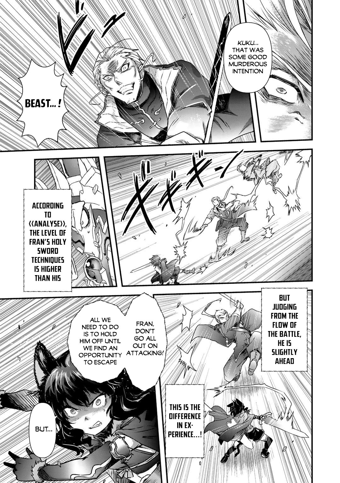 Tensei Shitara Ken deshita Chapter 49 page 14 - Chapter 49: Black Beast vs Black Fang