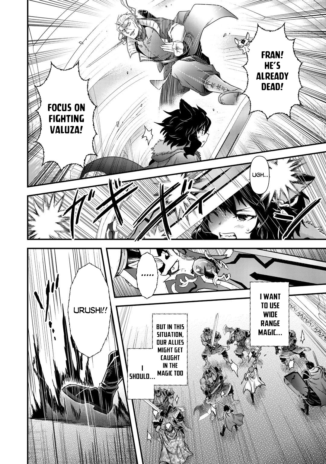 Tensei Shitara Ken deshita Chapter 49 page 17 - Chapter 49: Black Beast vs Black Fang