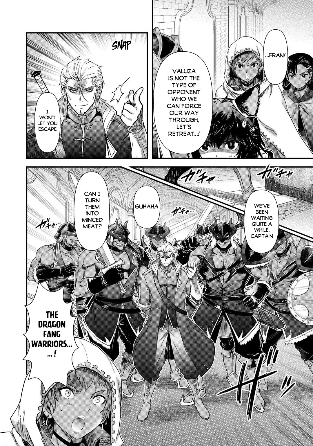 Tensei Shitara Ken deshita Chapter 49 page 7 - Chapter 49: Black Beast vs Black Fang
