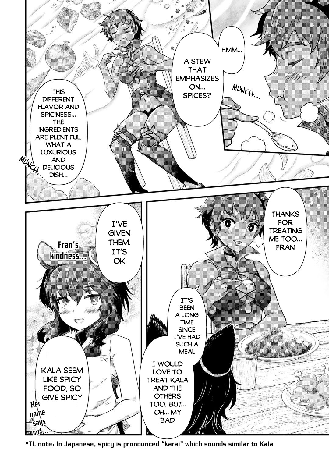 Tensei Shitara Ken deshita Chapter 51 page 6 - Chapter 51: Fran's Dining Table