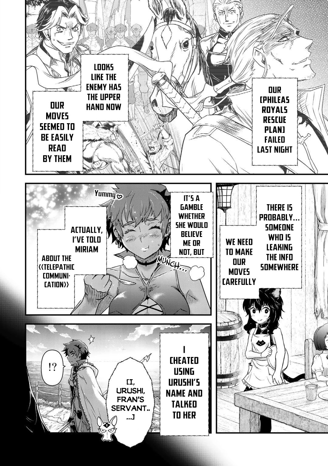 Tensei Shitara Ken deshita Chapter 51 page 8 - Chapter 51: Fran's Dining Table