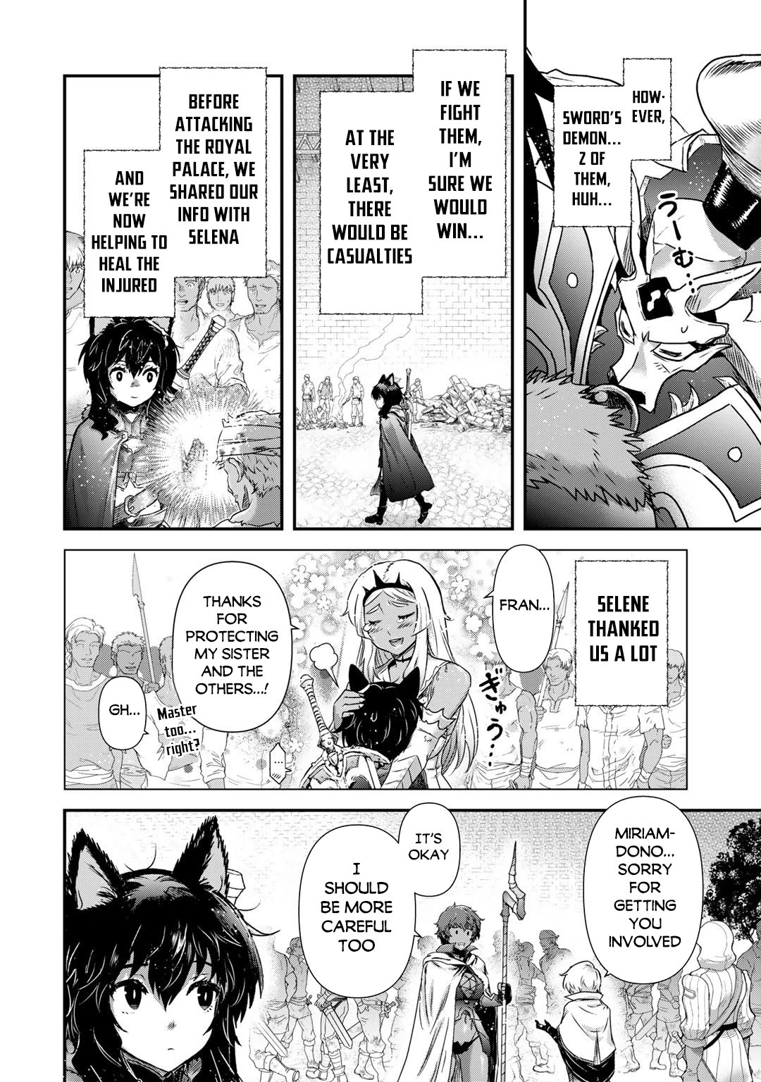 Tensei Shitara Ken deshita Chapter 55 page 18 - Chapter 55: Hell's Feast