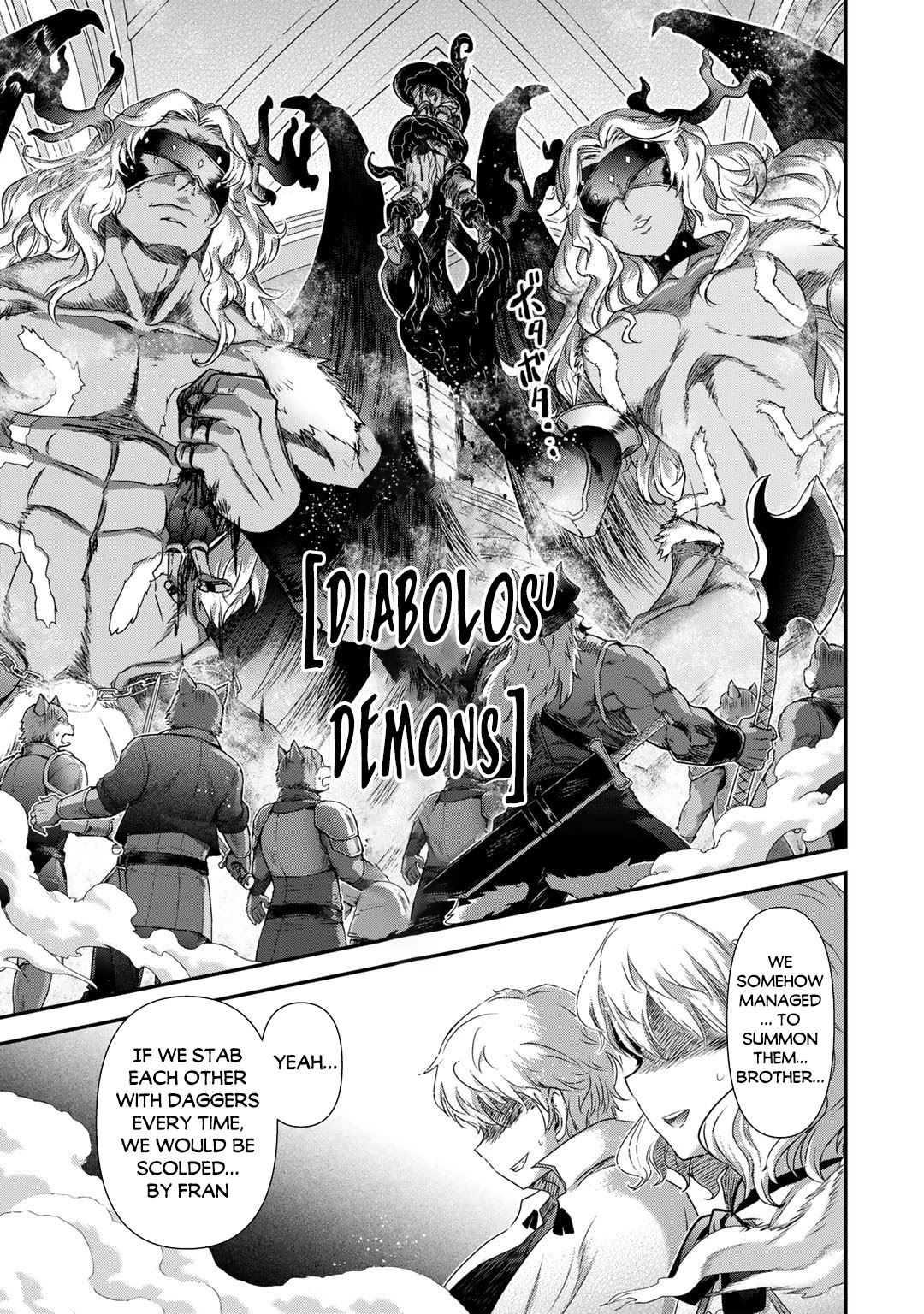 Tensei Shitara Ken deshita Chapter 57 page 8 - Chapter 57: Respective Battle