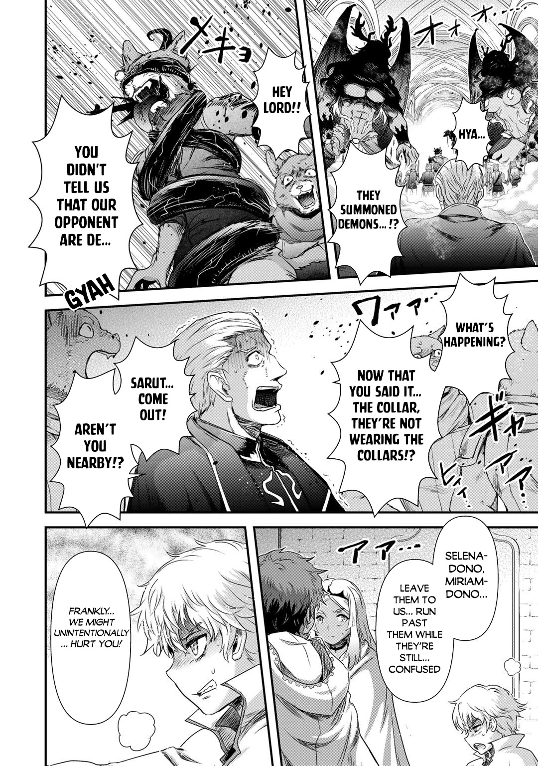 Tensei Shitara Ken deshita Chapter 57 page 9 - Chapter 57: Respective Battle