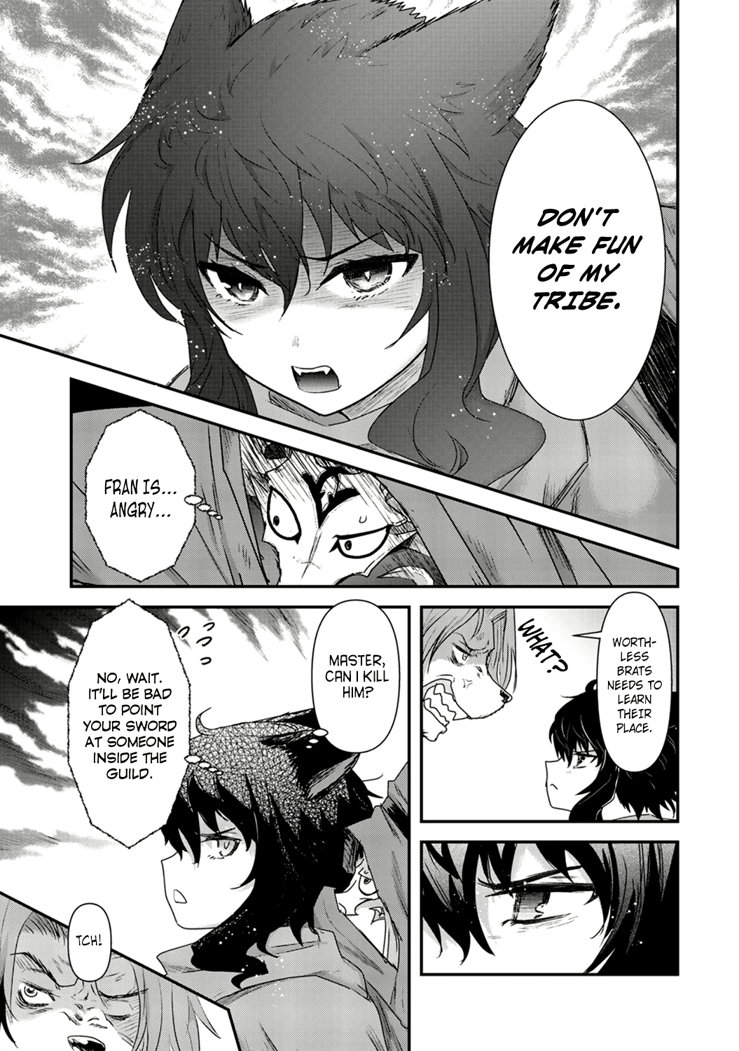 Tensei Shitara Ken deshita Chapter 6 page 3 - Chapter 6: Fran is Angry