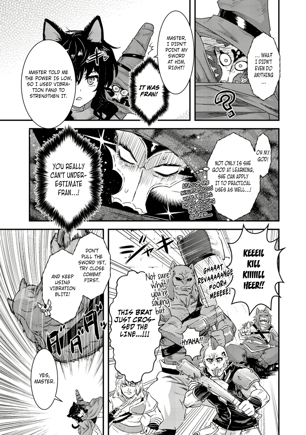 Tensei Shitara Ken deshita Chapter 6 page 9 - Chapter 6: Fran is Angry