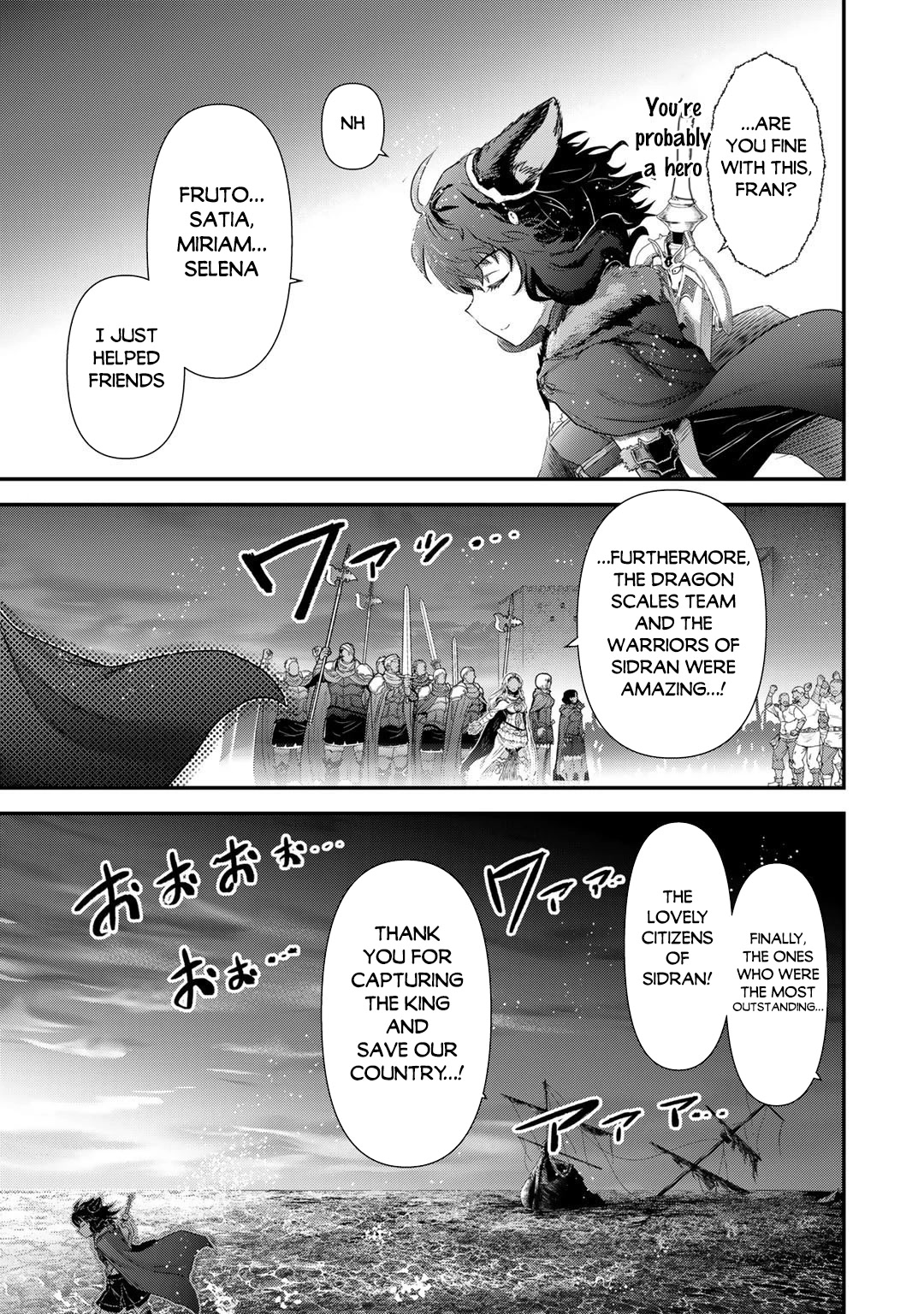 Tensei Shitara Ken deshita Chapter 60 page 16 - Chapter 60: Dawn