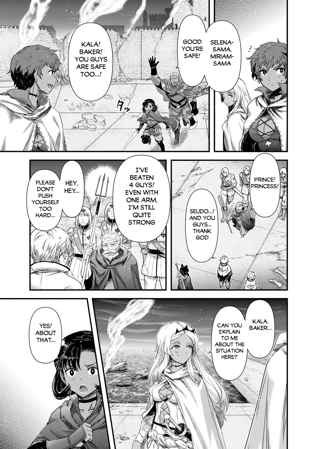 Tensei Shitara Ken deshita Chapter 60 page 4 - Chapter 60: Dawn