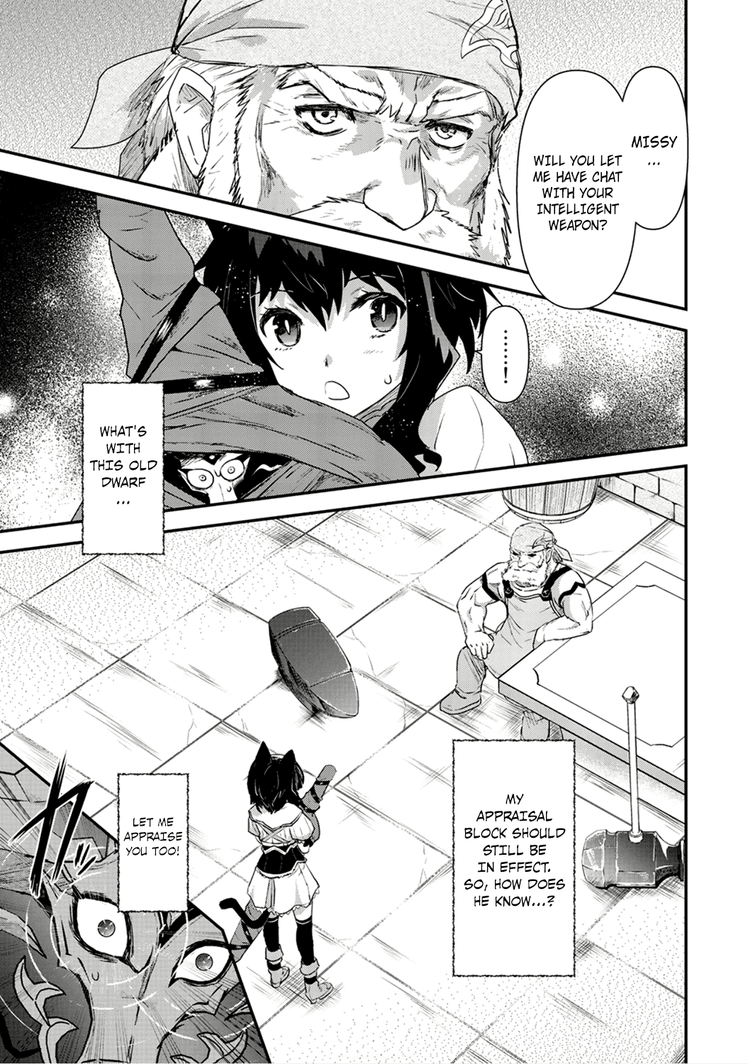 Tensei Shitara Ken deshita Chapter 7 page 1 - Chapter 7: Old Man Gallus