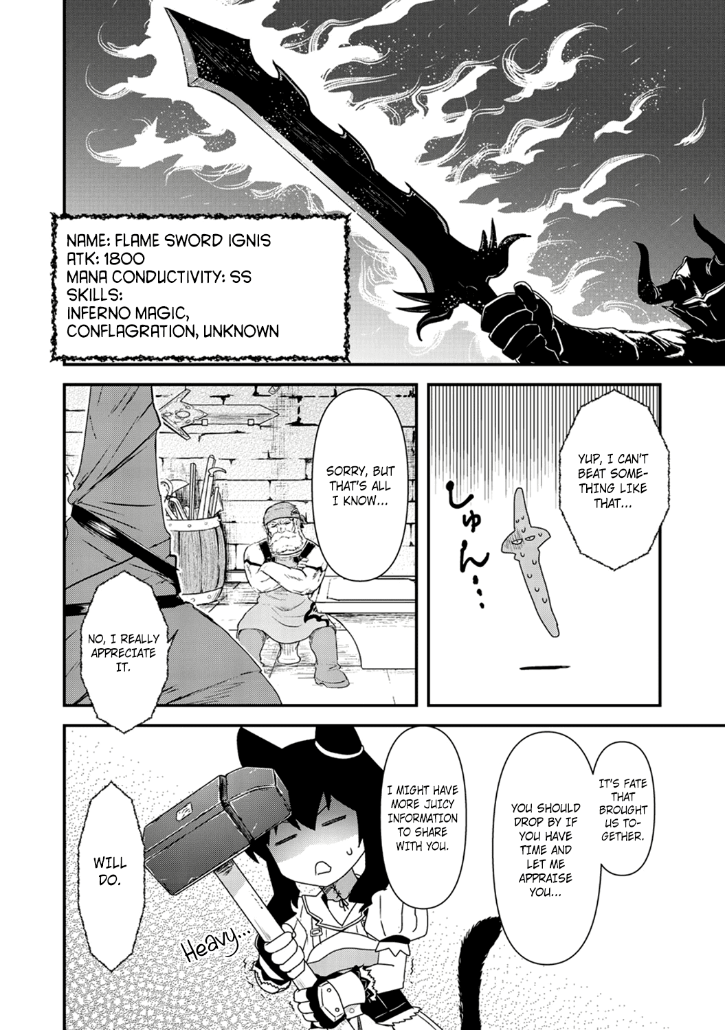 Tensei Shitara Ken deshita Chapter 7 page 10 - Chapter 7: Old Man Gallus