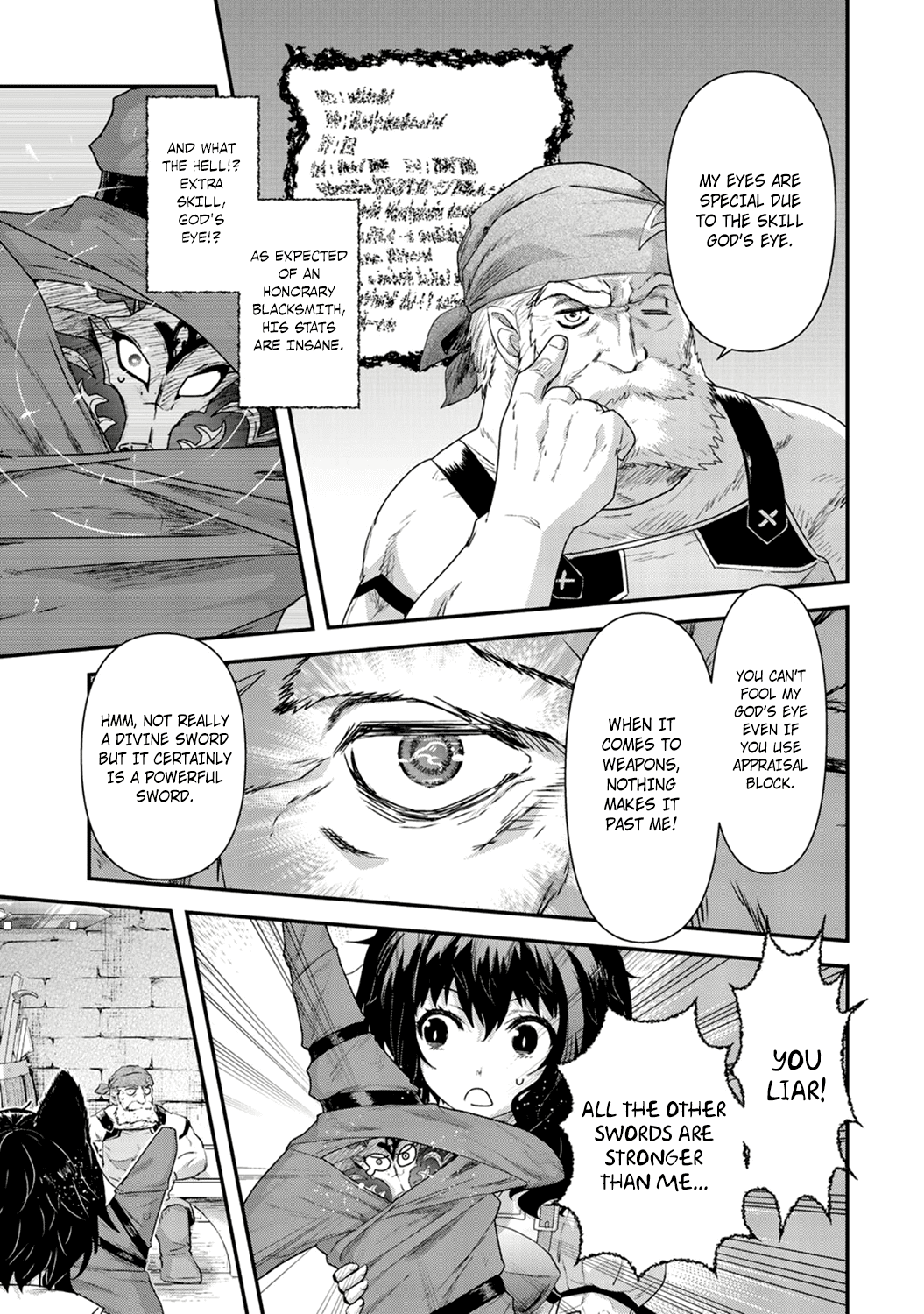 Tensei Shitara Ken deshita Chapter 7 page 3 - Chapter 7: Old Man Gallus