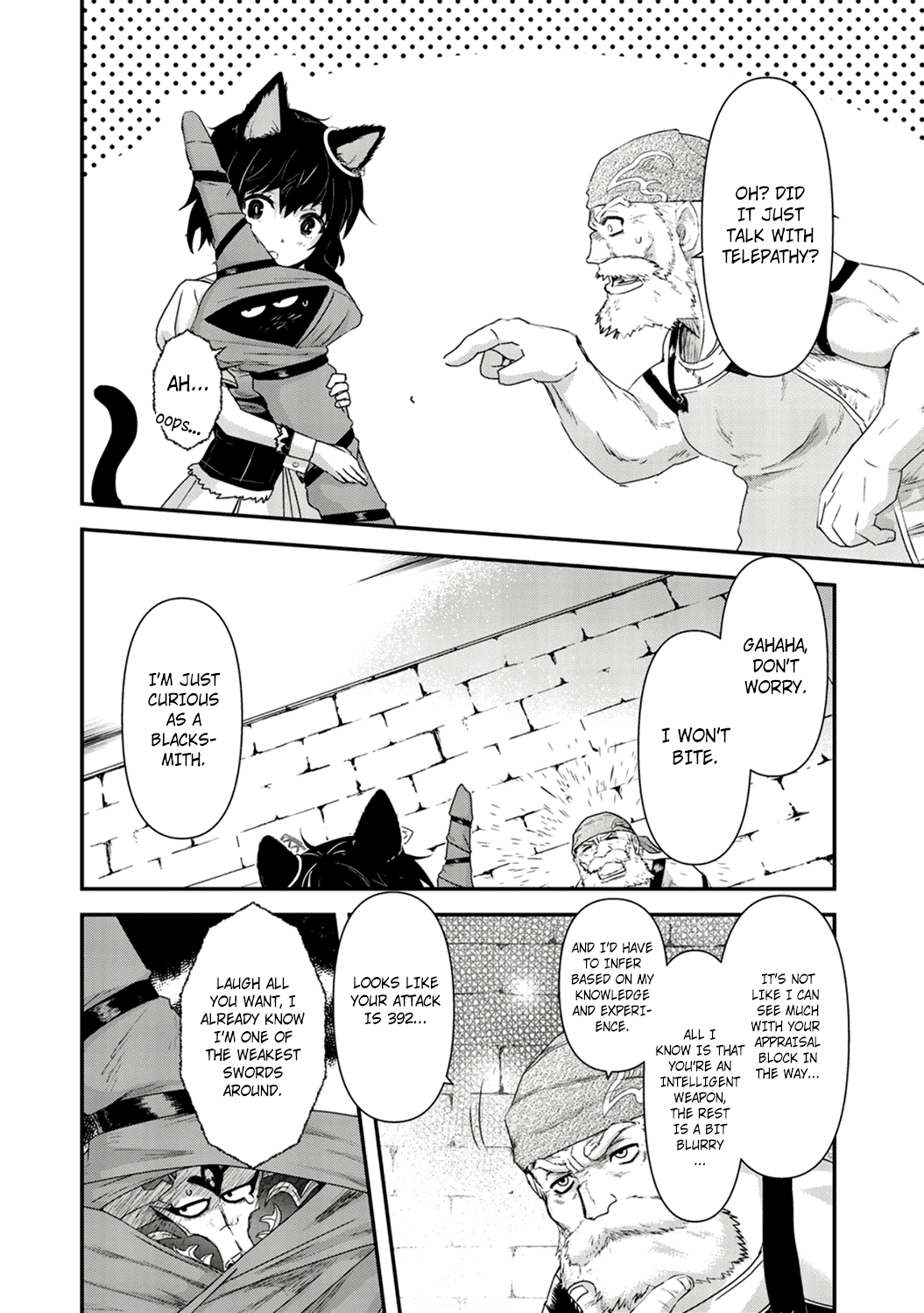 Tensei Shitara Ken deshita Chapter 7 page 4 - Chapter 7: Old Man Gallus